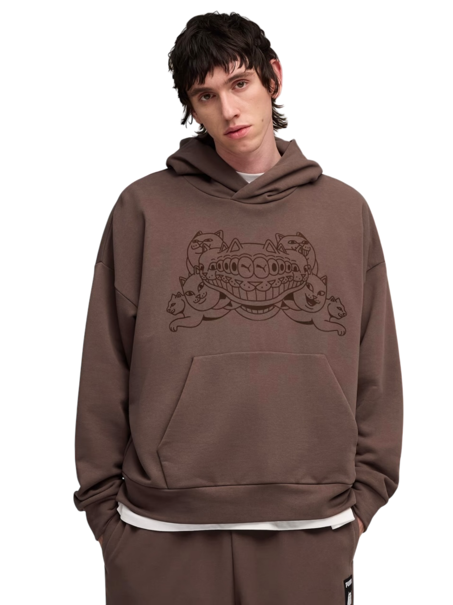 Men boxy hoodie