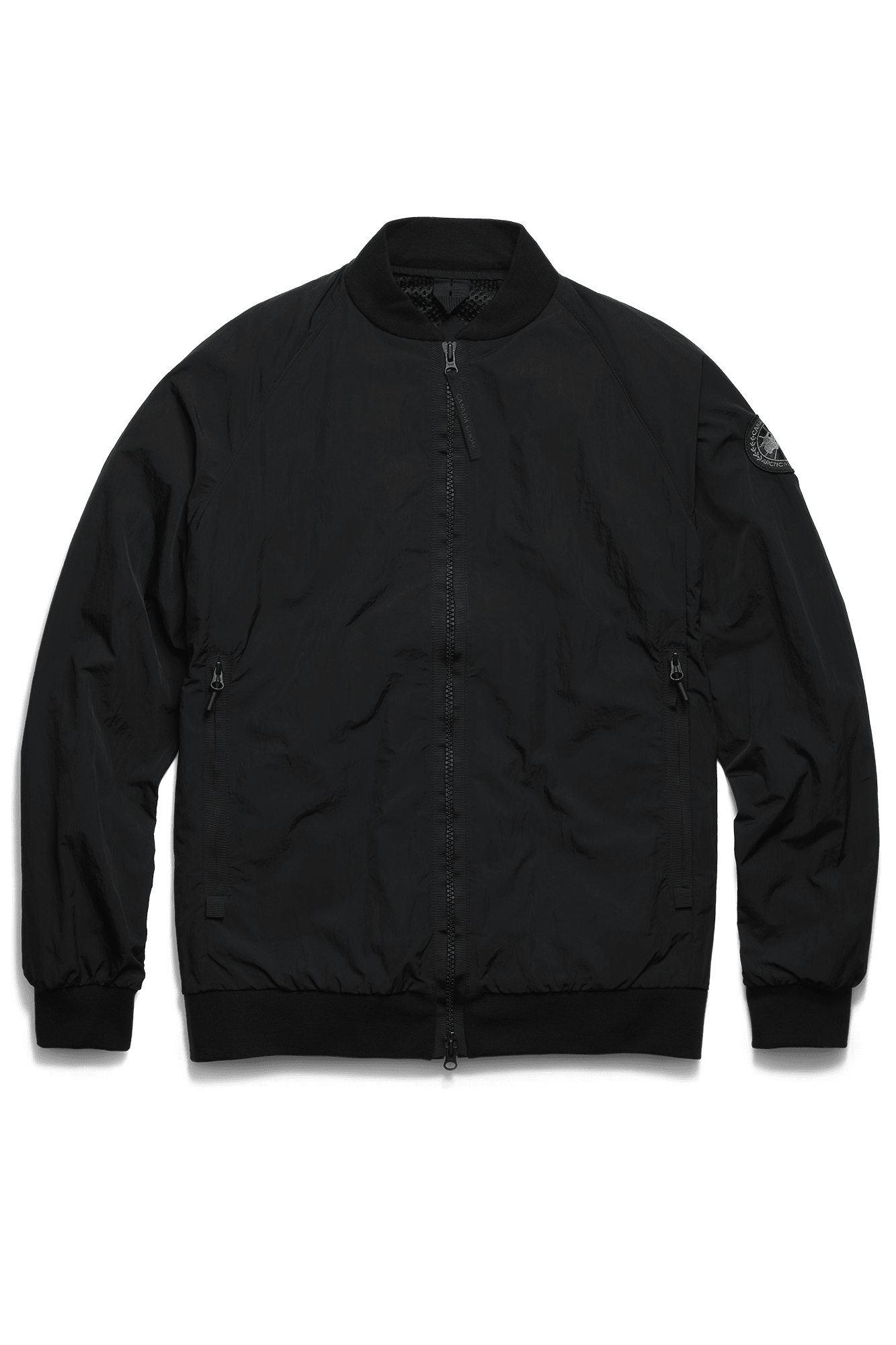 Black jacket on a transparent background